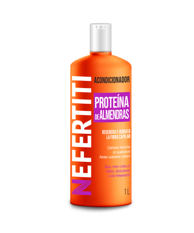 Acondicionador con proteína de almendras PARA CABELLO TEÑIDO 1L Acondicionador con proteína de almendras PARA CABELLO TEÑIDO 1L